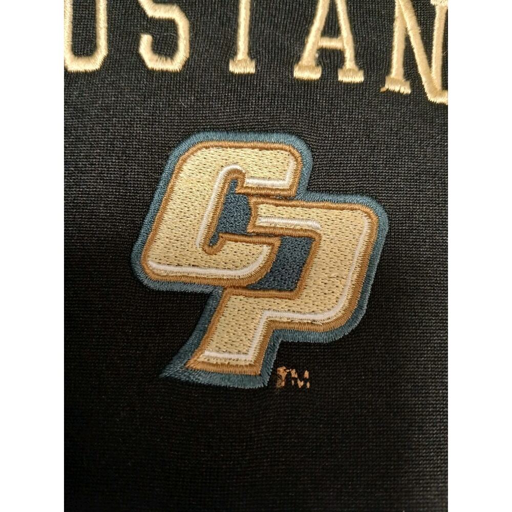 Cal Poly Mustangs Hoodie Sweatshirt L Black Embroidered Logo University Unisex - Picture 10 of 16